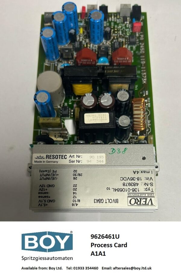 BOY A1A1 Process card