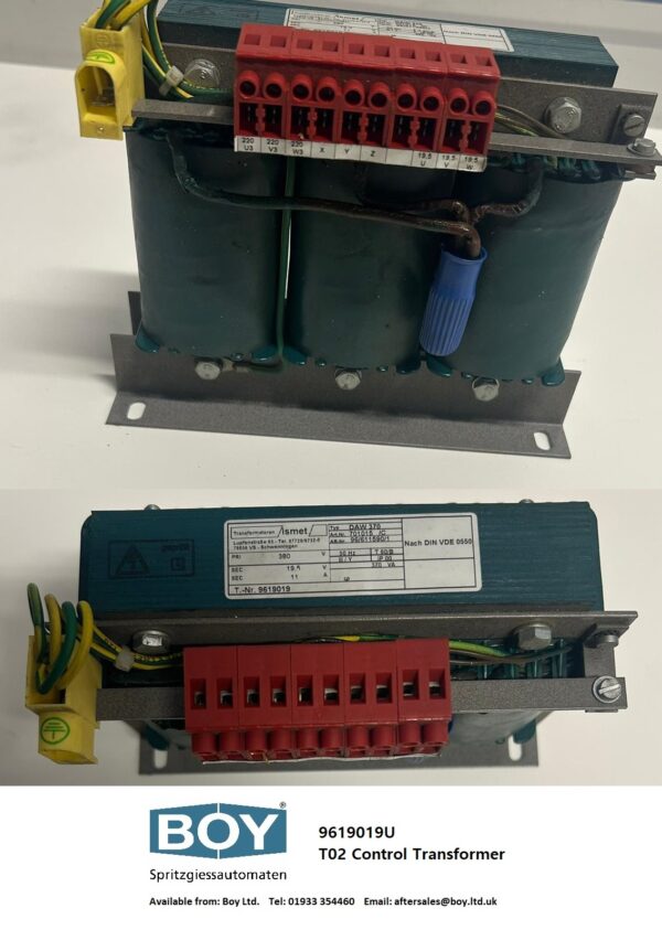 BOY T02 Control Transformer