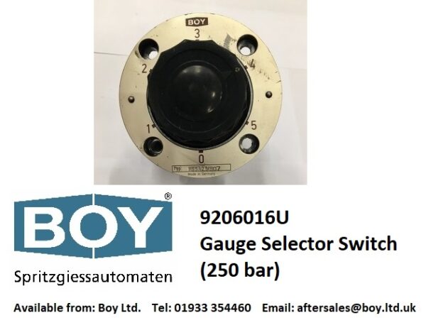 Used Hydraulic Manometer 250 BAR
