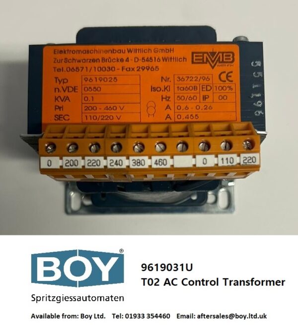 BOY AC Control transformer