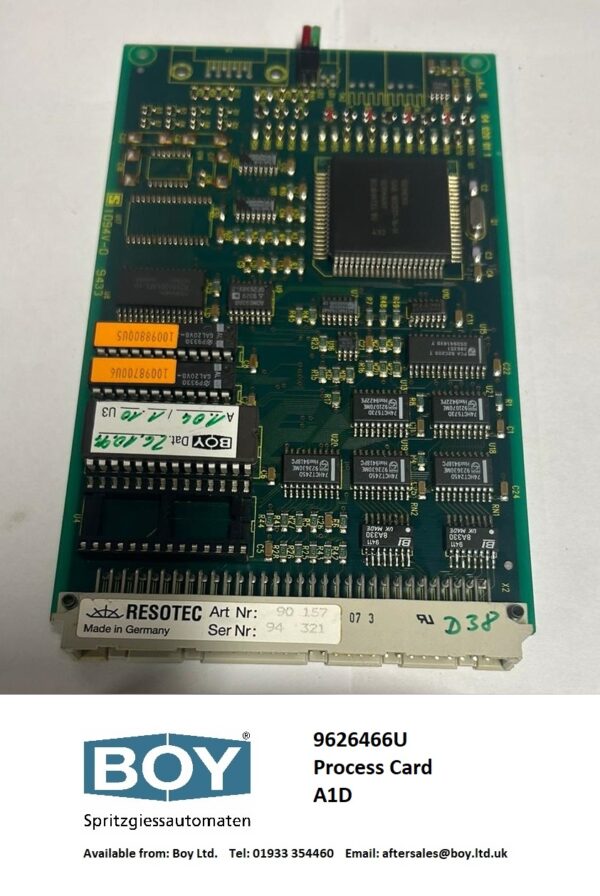 BOY A1D Process card