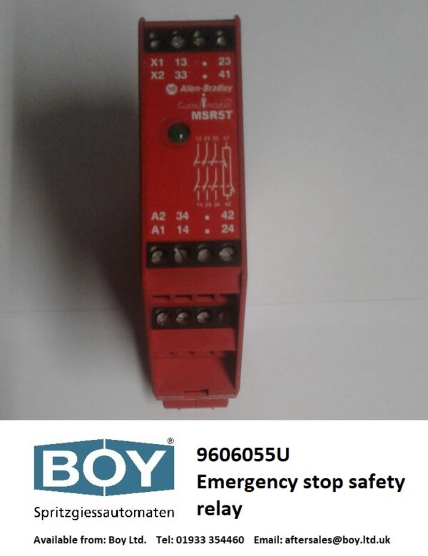 Used Emergency Stop/Safety Relay